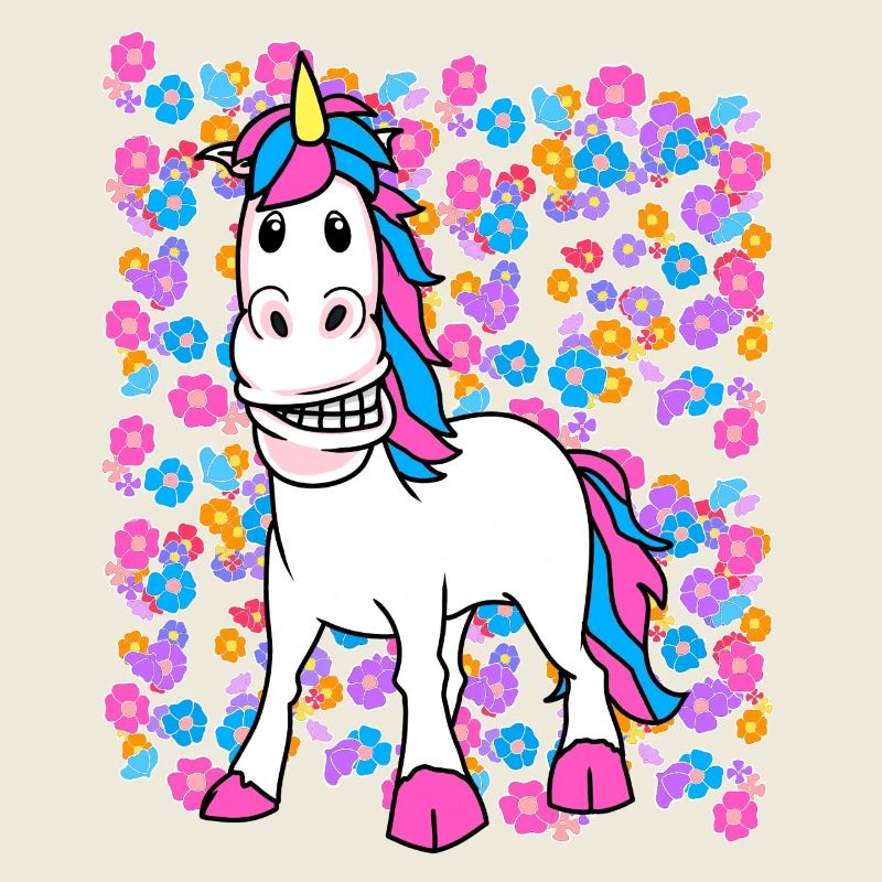 Frühling Sommer Einhorn Einhörner Kinder Kind