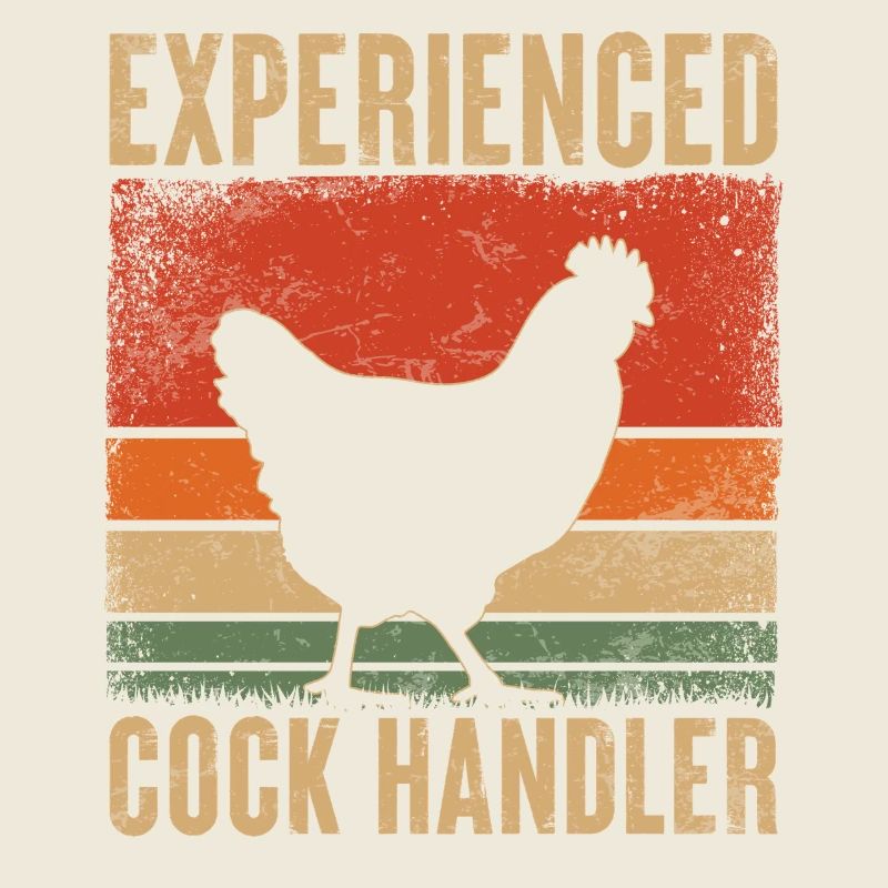 Hühnerflüsterer Retro Stil