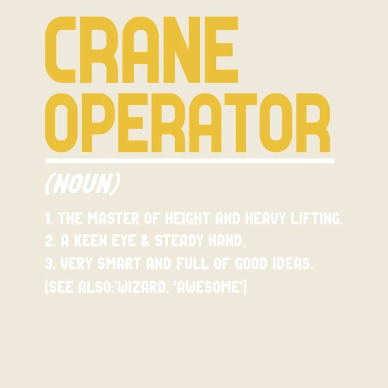 Crane operator definition