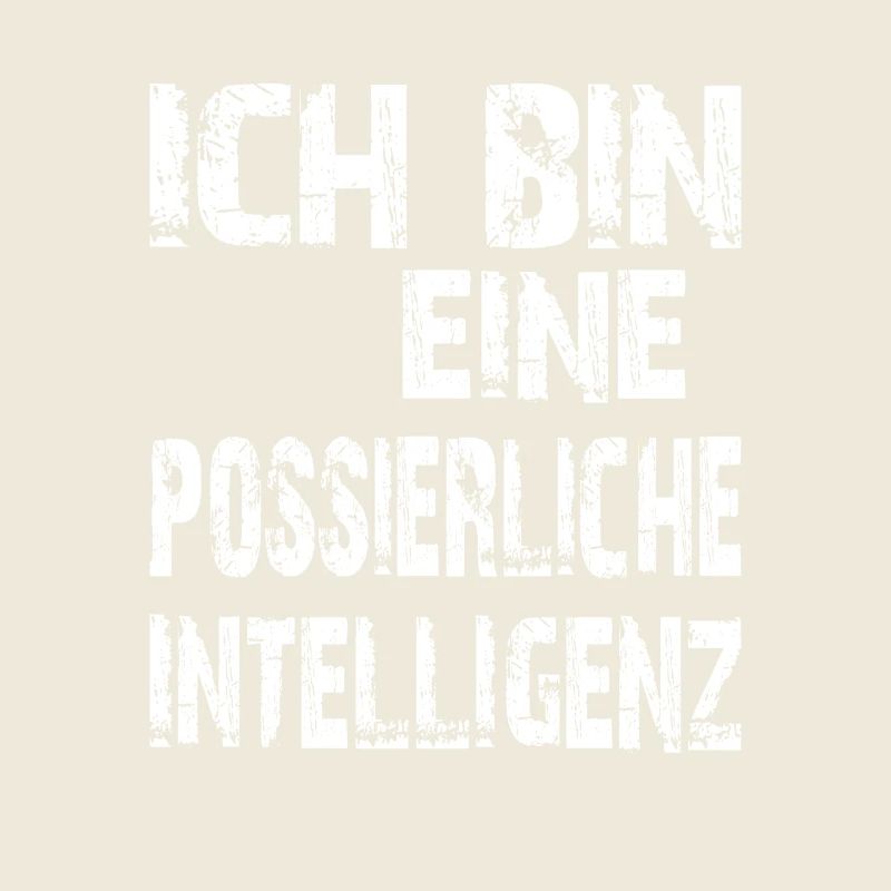 KI Spruch Ich bin eine possierliche Intelligenz
