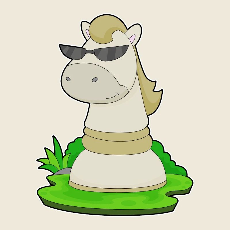 Schachfigur Springer Schach