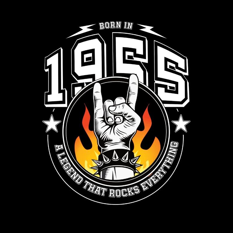 1955 Geburtstag, rockt alles, 70. Geburtstag