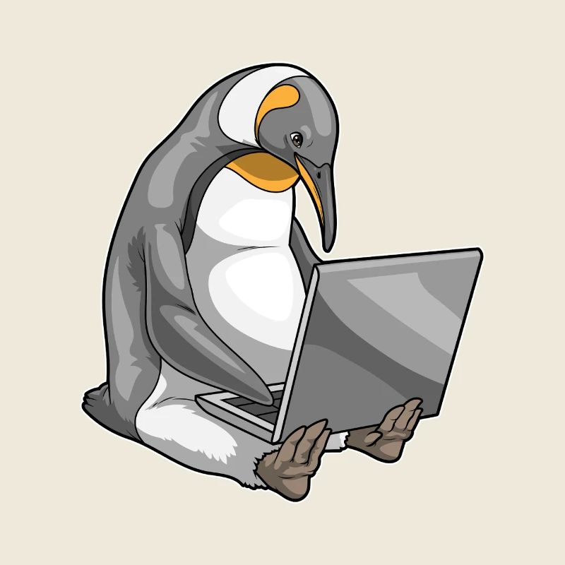 Pinguin Laptop