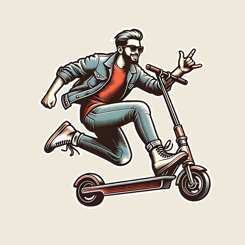 Tretroller E-Scooter E-Roller