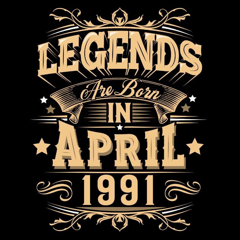 Légende de l’anniversaire d’avril 1991
