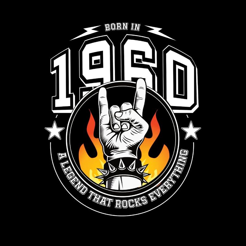 1960's birthday, everything rocks