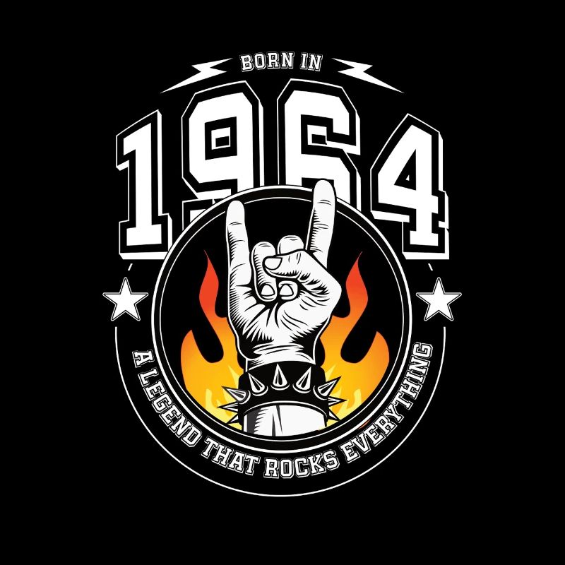 1964 Geburtstag, rockt alles