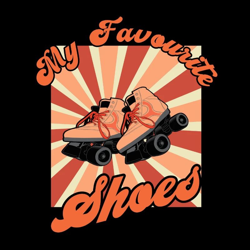 Rollerskater My Shoes Rollschuh Disco