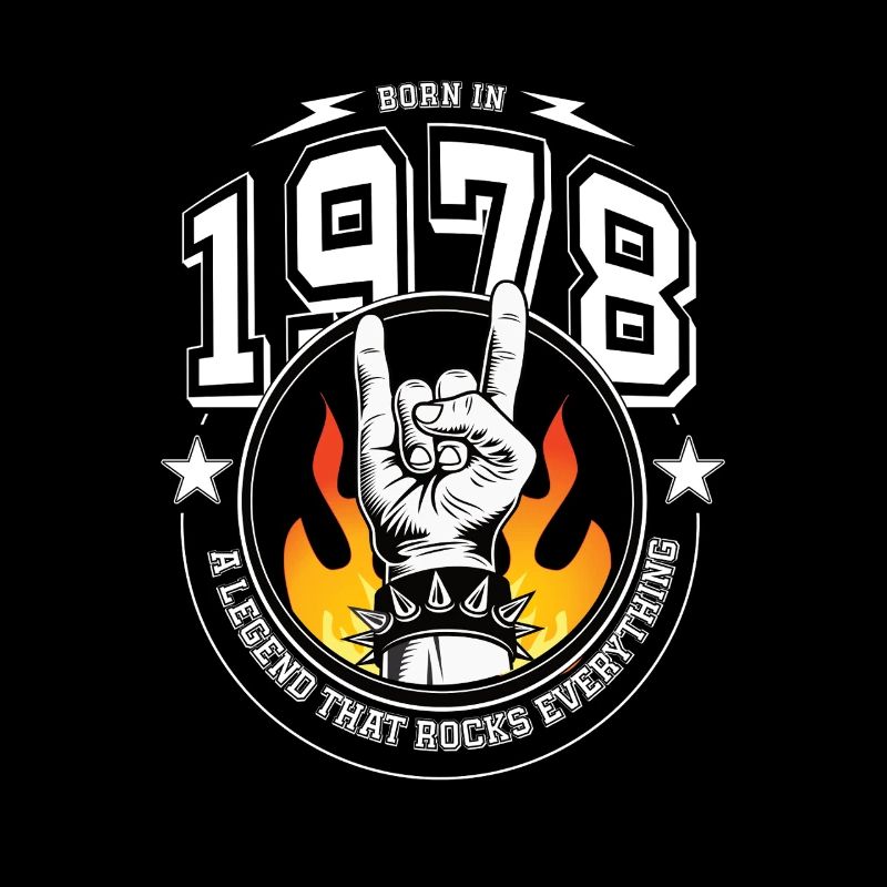 1978 Geburtstag, rockt alles