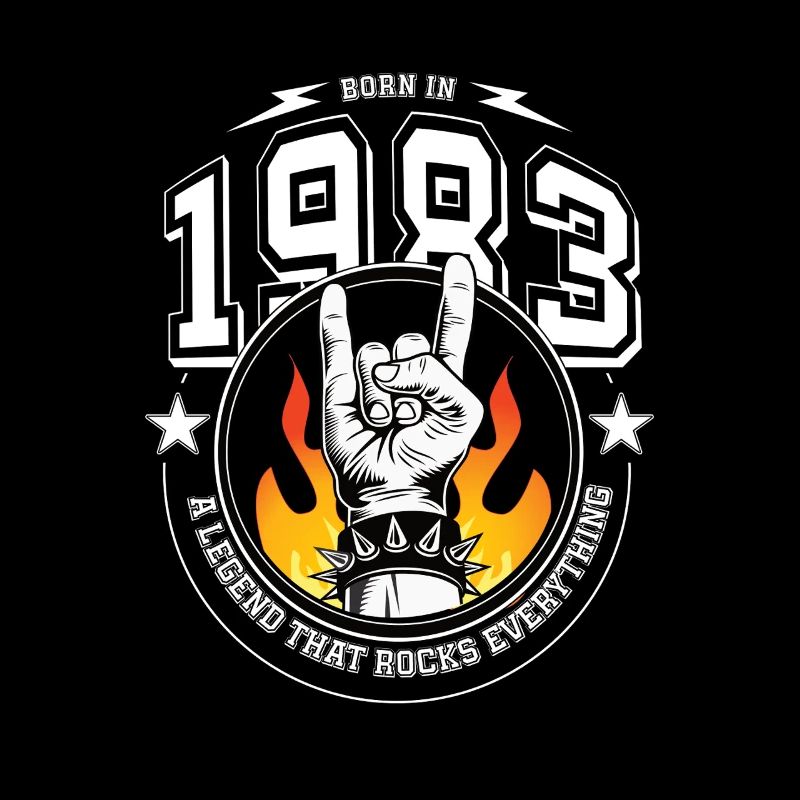 1983 Birthday, rocks everything