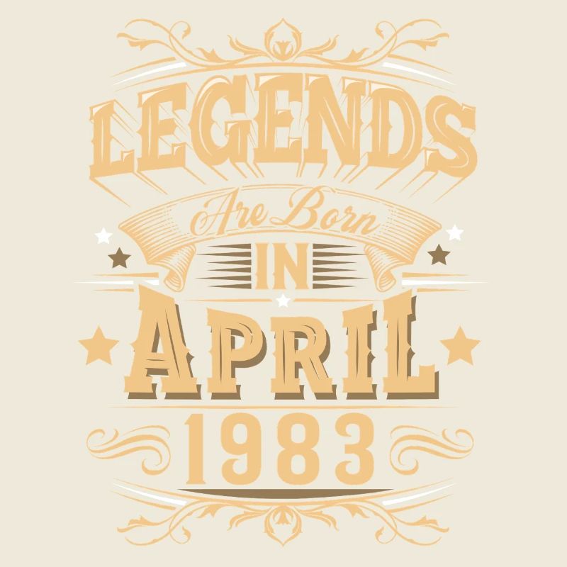 Légende de l’anniversaire d’avril 1983
