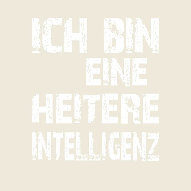 KI Spruch Ich bin eine heitere Intelligenz