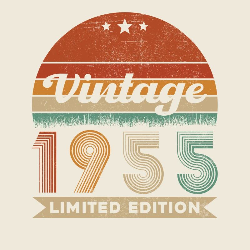 1955 Vintage Cadeau Anniversaire Rétro