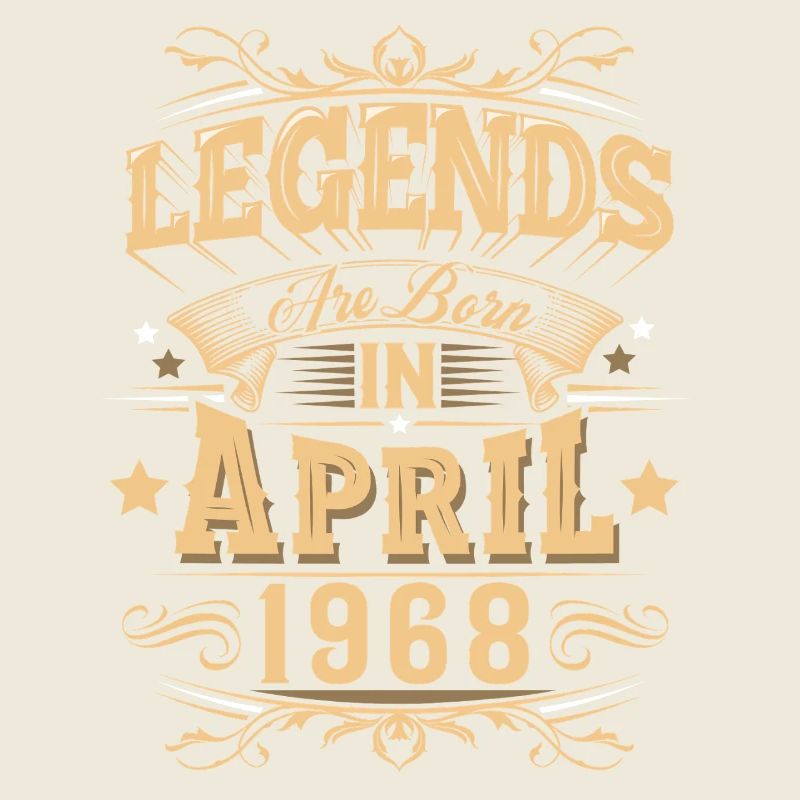 April 1968 Birthday Legend