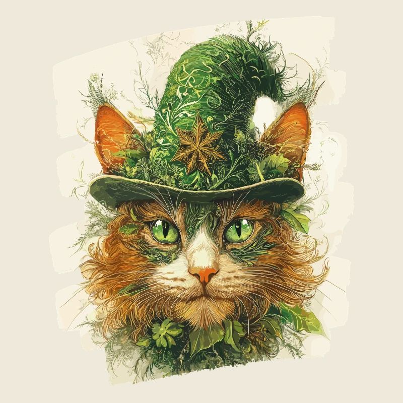 Chat de la Saint-Patrick
