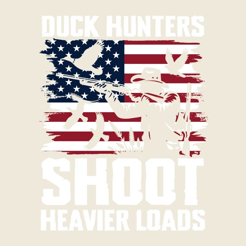 Duck hunters shoot heavier loads flag