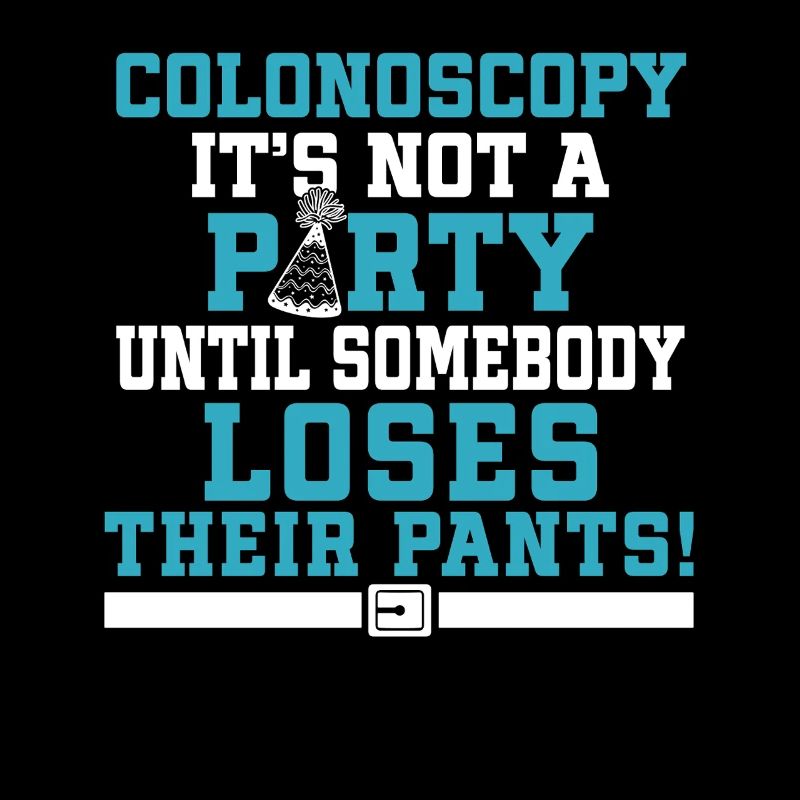 Colonoscopy: It's not a party until someone has his