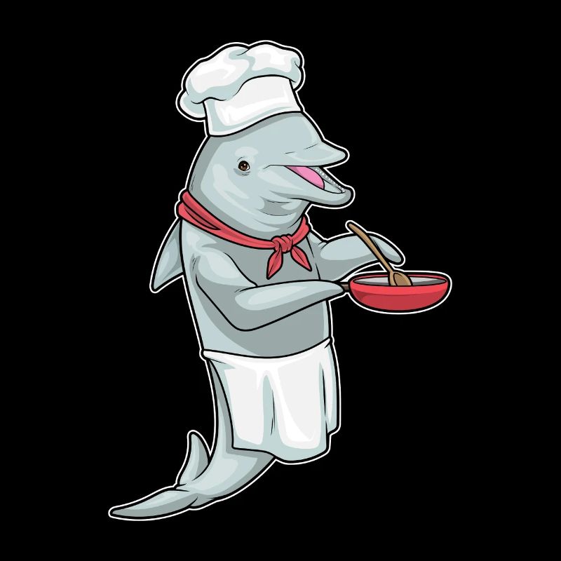 Dolphin Cooking Pan Cooking