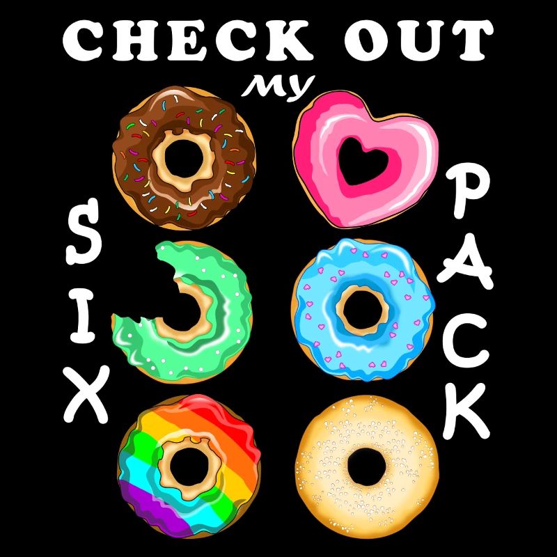 check out my sixpack donuts