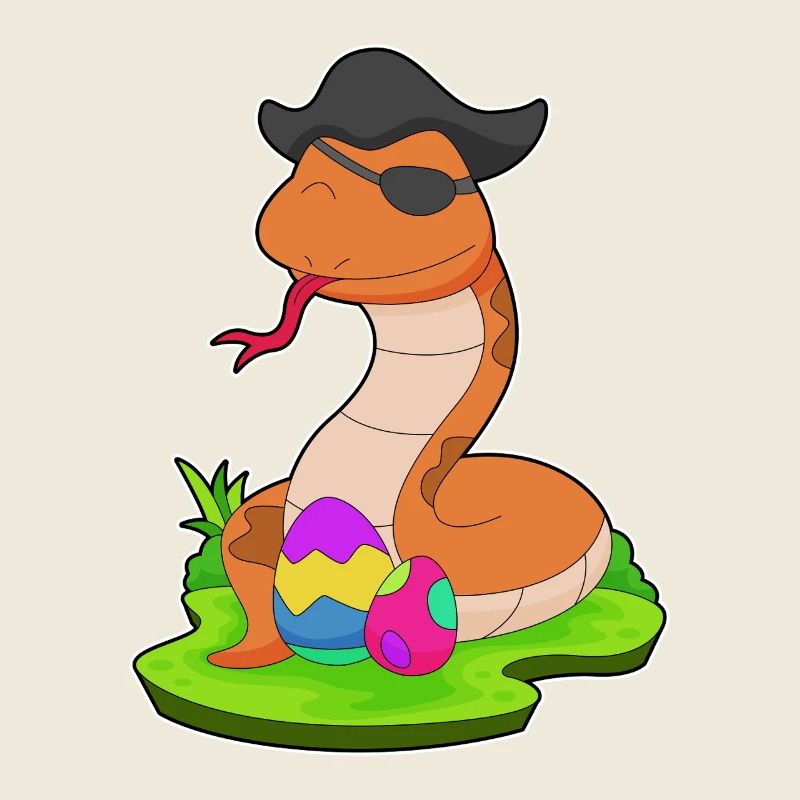 Snake Easter Pirate