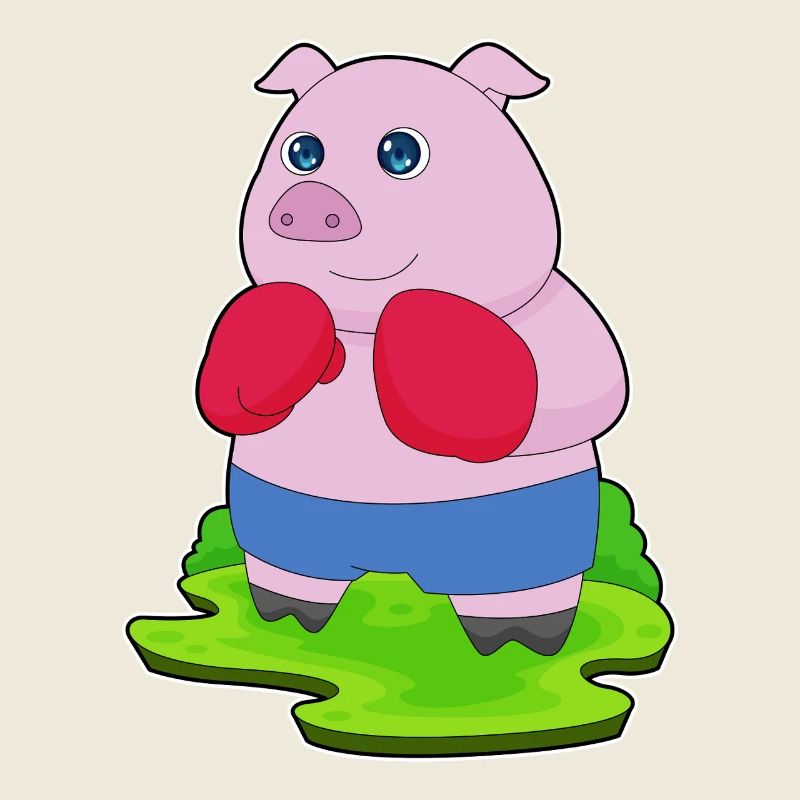 Pig Boxer Gants de boxe Boxe