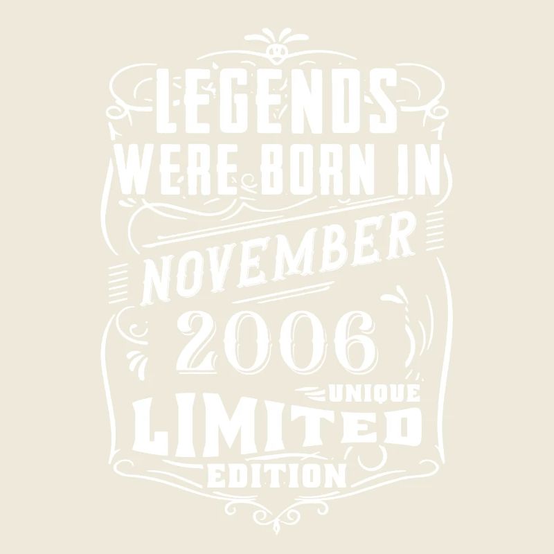 Geburtstag November 2006 Limited Edition Legende
