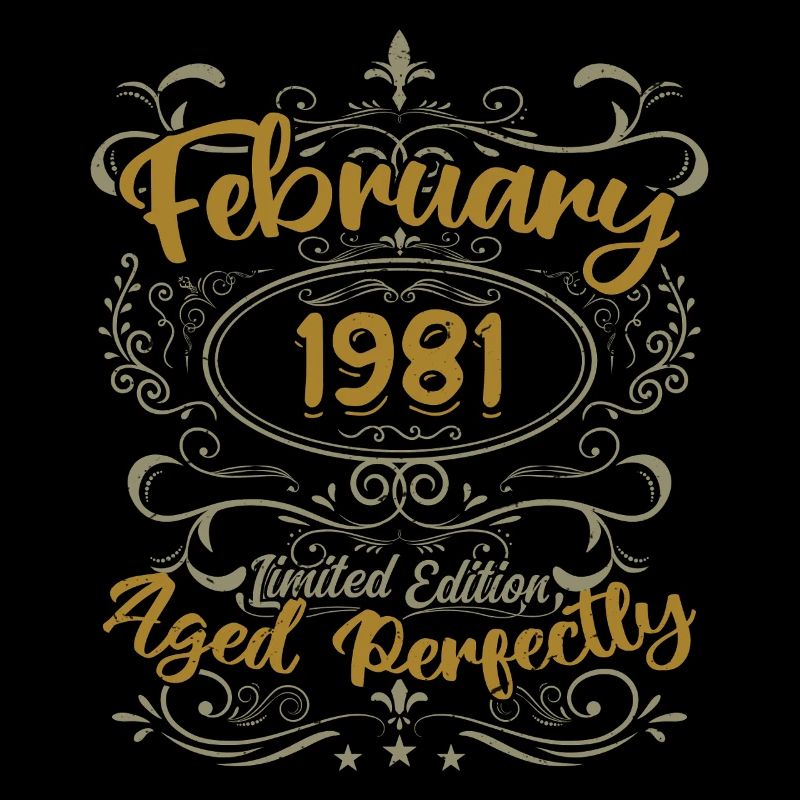 Idée cadeau février 1981 anniversaire février 1981
