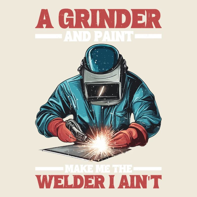 A Grinder And Paint Make Me The Welder I Ain't 2