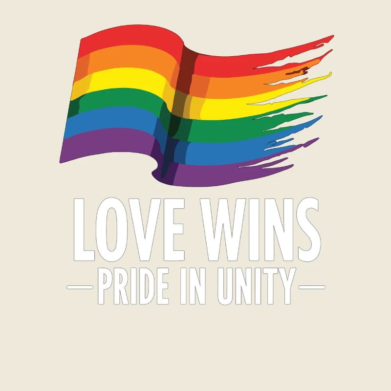 Love Wins Pride Outfit – Rainbow LGBTQ+ Design