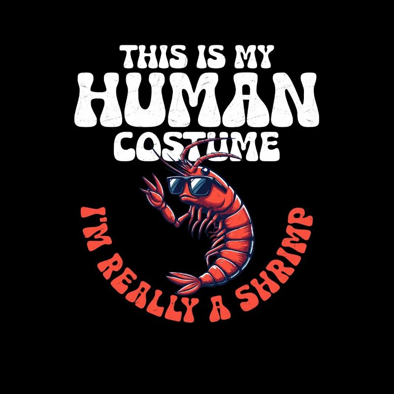 This Is My Human Costume Seafood Shrimp Lover