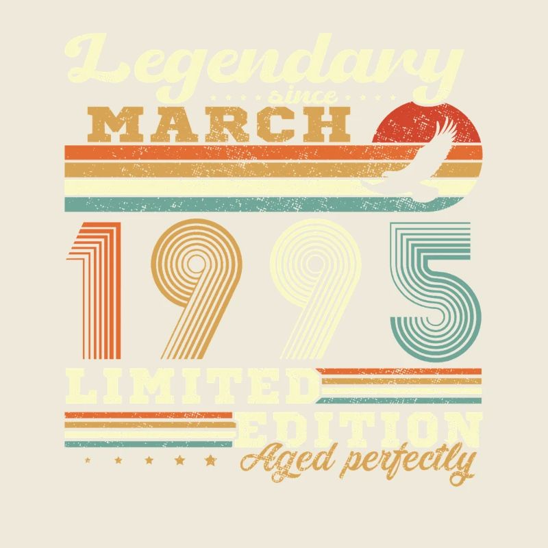 March 1995 Vintage Birthday Gift