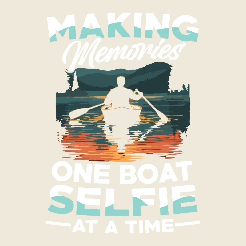 Creating memories: A boat selfie after the