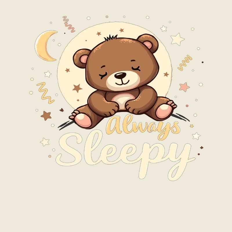 Cute Bear, Bear, Bear, Cute Sleep, Dreamer