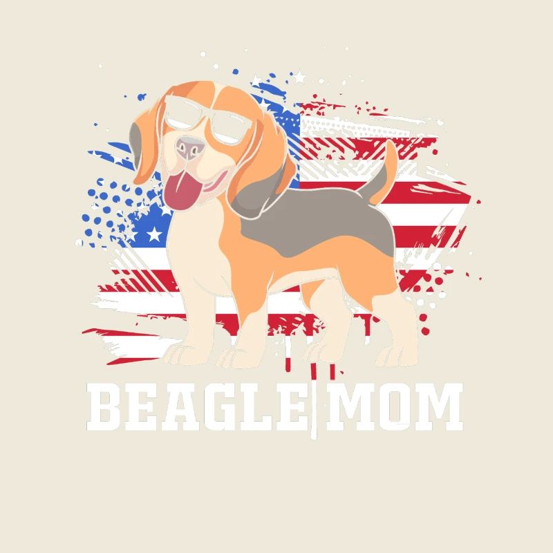 Beagle Mama Mutter Hundemama