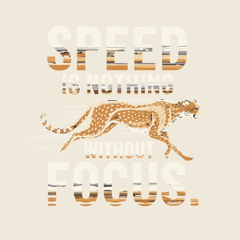 La vitesse n’est rien sans la concentration guépard
