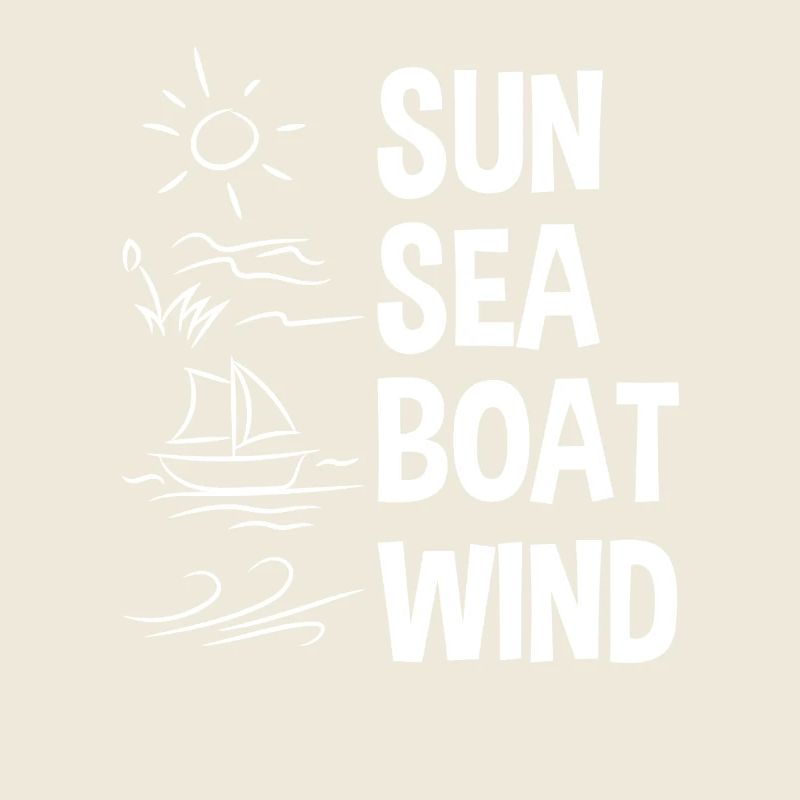 Sonne Meer Boot Wind