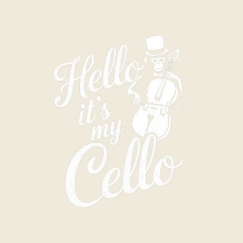 Hello it's my Cello - Affe als Cellist