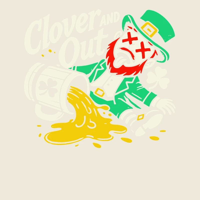 Trèfle de la Saint-Patrick et plaisir