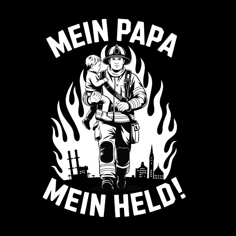 Papa, mein Held – Feuerwehrmann