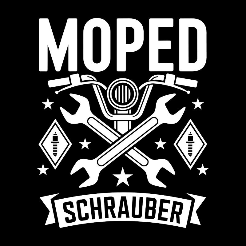 Moped Mechanic Workshop Moped Driver