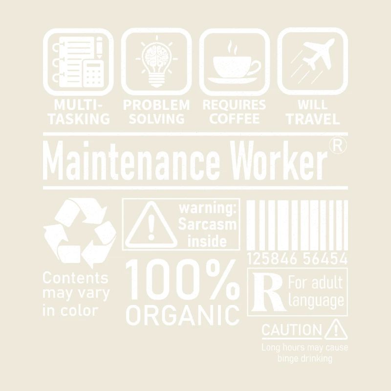 Maintenance Worker multi tasking problem solving