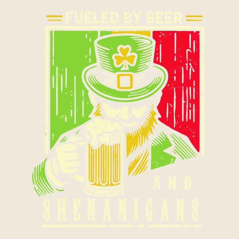 Saint-Patrick Chapeau drôle Bière Trèfle Fun