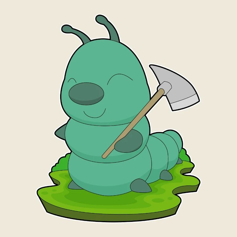 Caterpillar Pickaxe