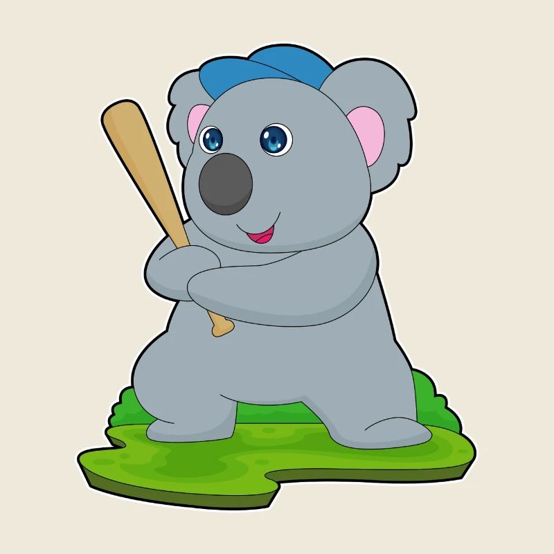 Koala Baseball Baseballschläger