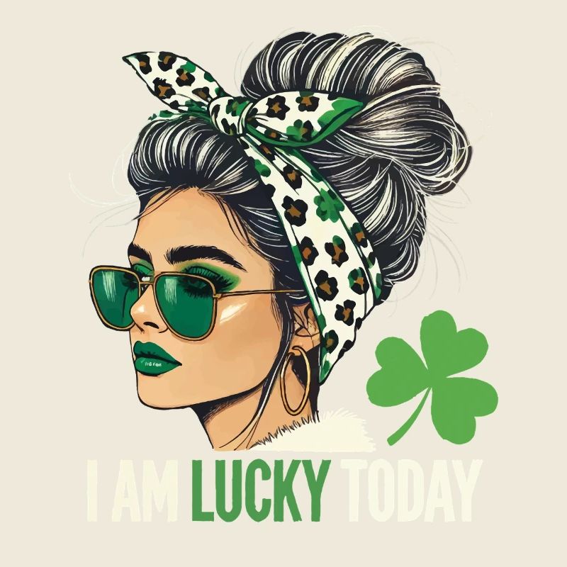 La Saint-Patrick J’ai de la chance aujourd’hui Design
