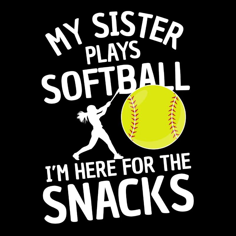 Funny Softball Saying Siblings