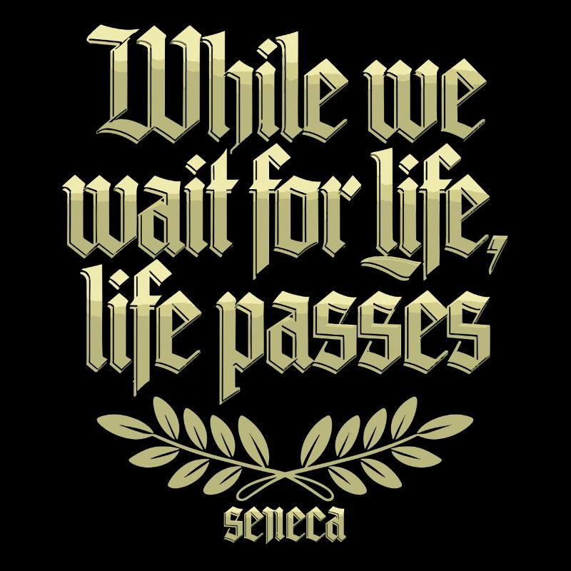 Seneca | While We Wait for Life, Life Passes