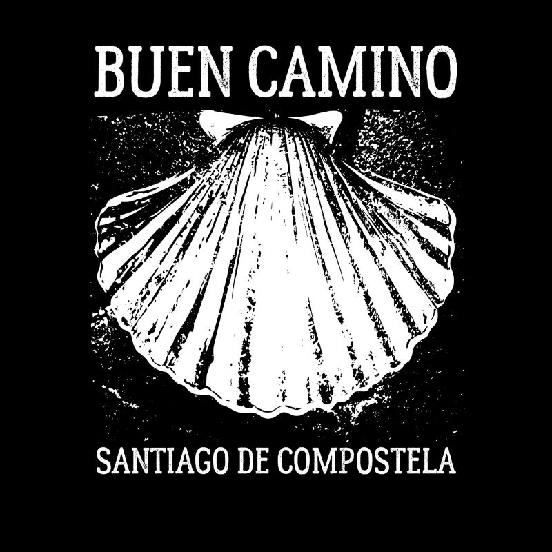 Buen Camino, coquille Saint-Jacques-de-Compostelle