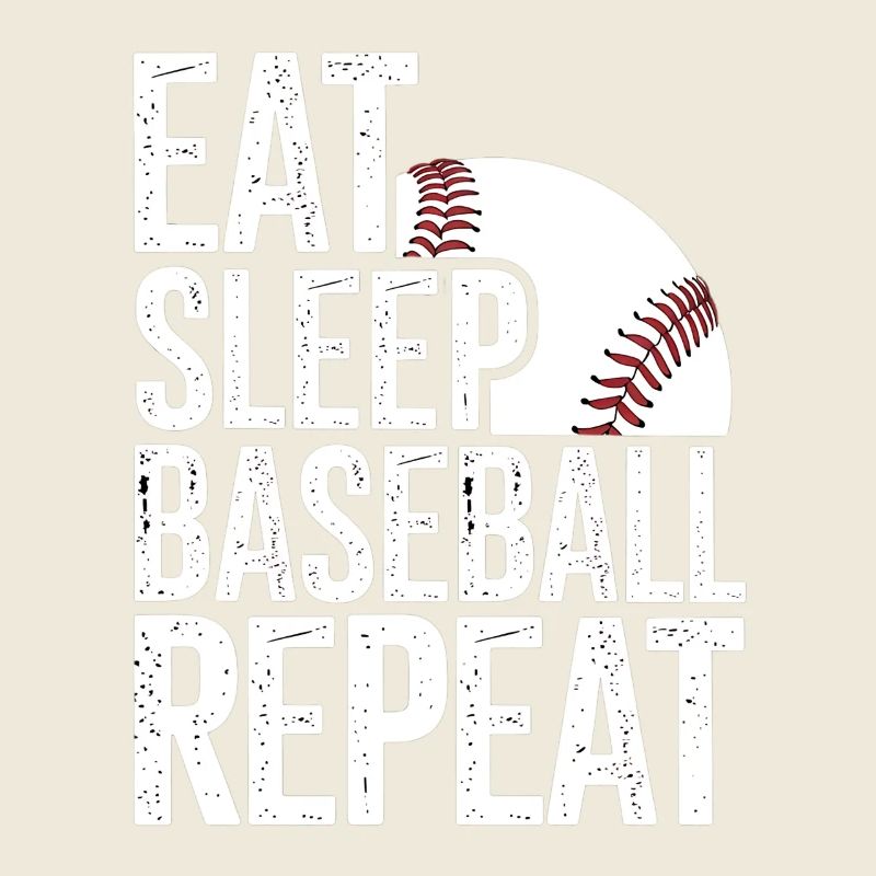 Manger dormir baseball répéter