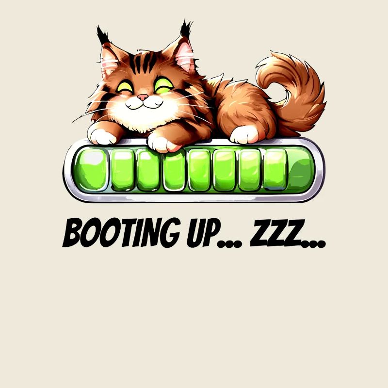 Booting Up Zzz - Chat en Mode Sieste